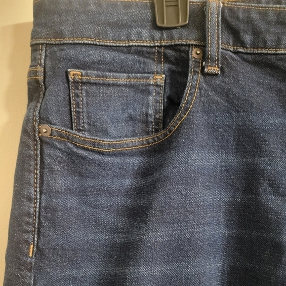 Bonobos Straight Leg Dark Denim Jeans Size 38/32 - Picture 5 of 7